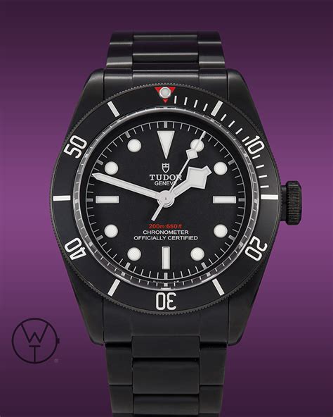 tudor 79230dk|tudor black bay with date.